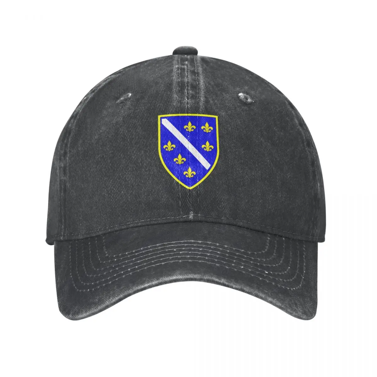 Bosnia Bosnia-Herzegovina Original Crest Cowboy Hat Luxury Cap fishing hat Women Caps Men's