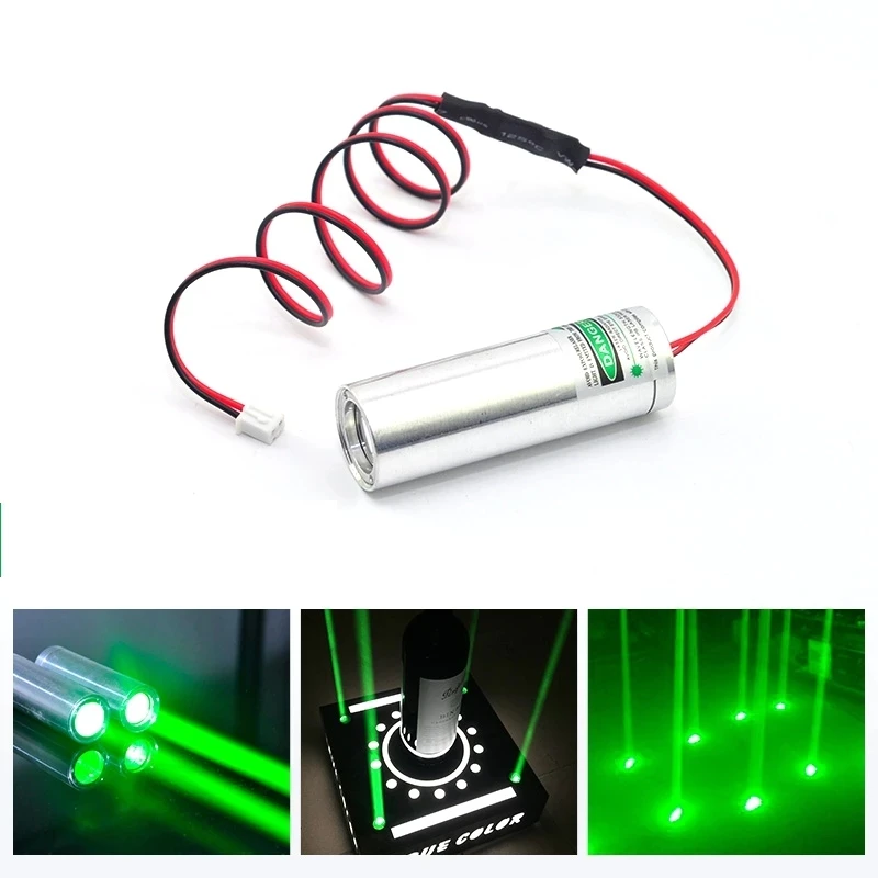 Fat Thick Beam 532nm 50mW Green Laser Module KTV DJ Bar Decoration Stage Lights