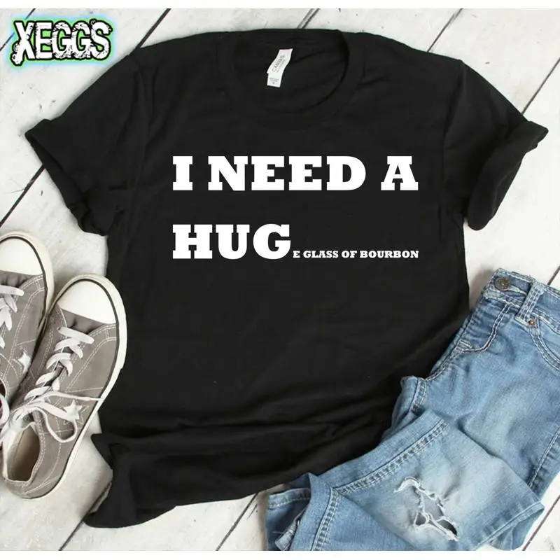 

Футболка I Need A Huge Glass Of Bourbon Whisky S Party Drinking Alcohol Liquor Бармен