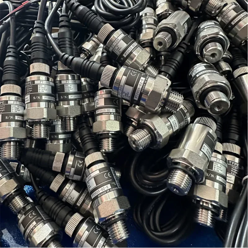PT-506， Pressure transmitter, 4-20mA, G1/4, water pump sensor, 24VDC, 2-meter elbow/straight head