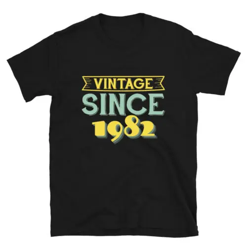 Vintage Since 1982 Limited Edition Unisex T-Shirt