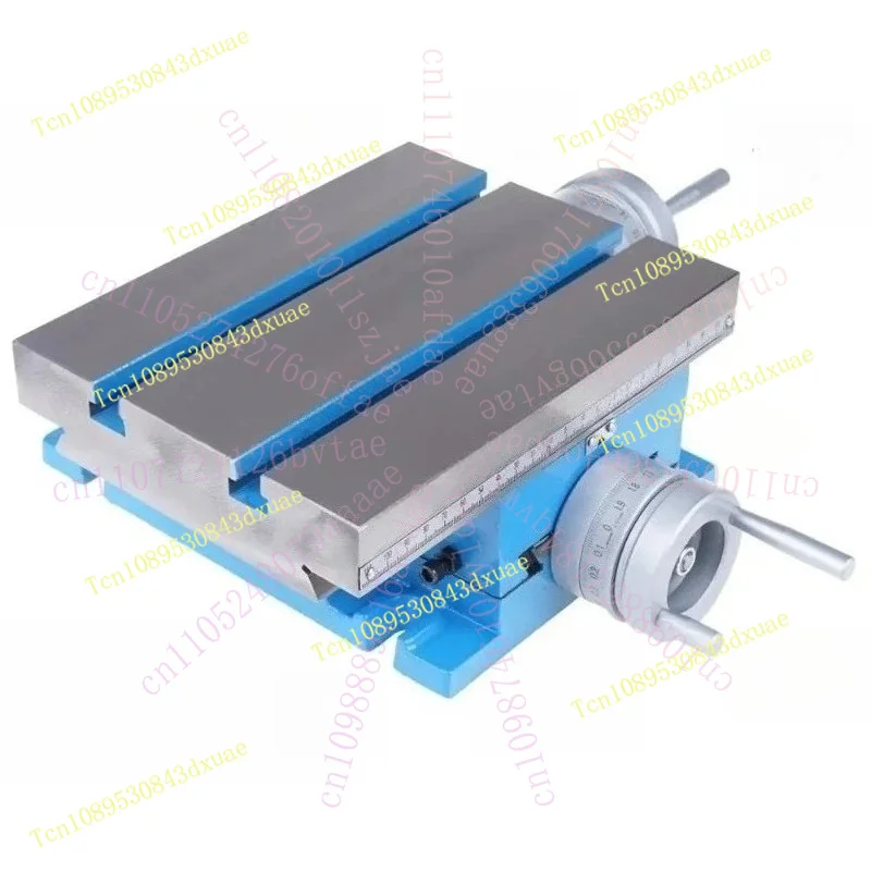 225*175mm Drilling Milling Machine Cross Slide Table Work Table XY with Ruler XY Travel 105x90mm