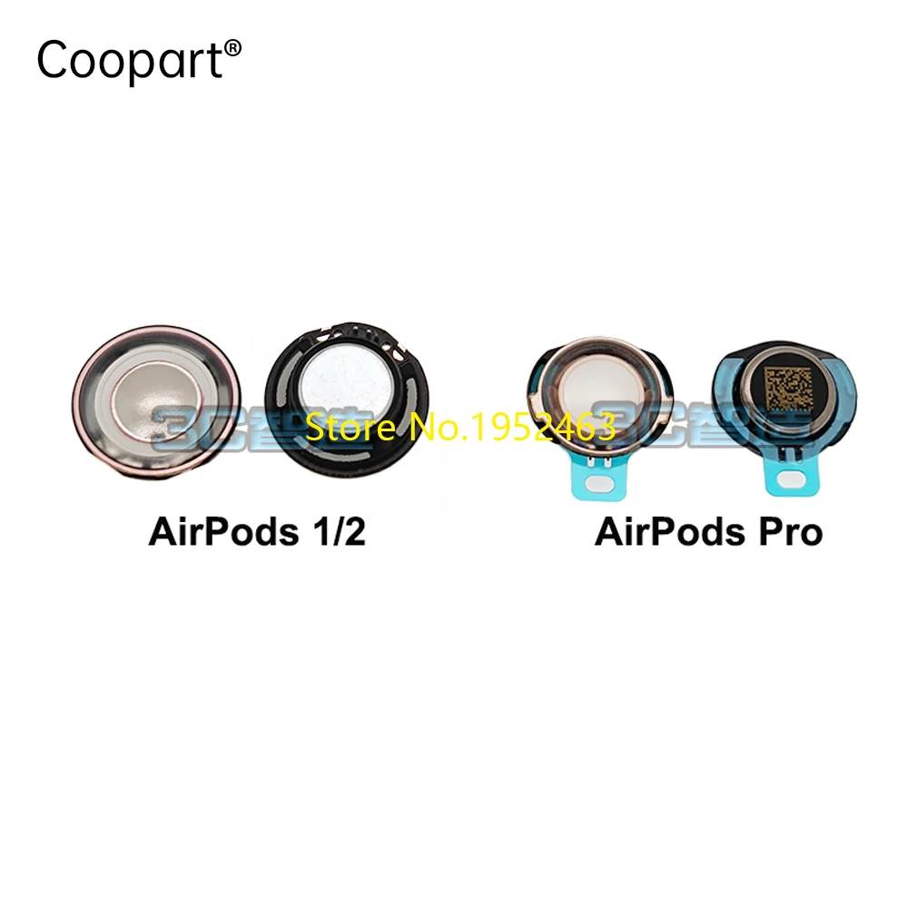 For Airpods A1523 A1722 A2083 A2084 1st 2nd A2032 A2031 AirPods 1 2 3 Pro A1604 Earpiece Ear Speaker Head Unit Earphone Parts