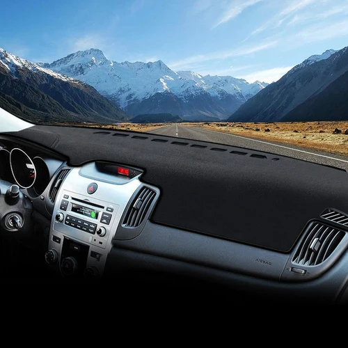 Imagen 2 del producto Cubierta del salpicadero del coche para Kia Cerato Forte K3 2009 2010 2011 2012, alfombrilla parasol de escritorio para instrumentos, accesorios antideslizantes para tablero