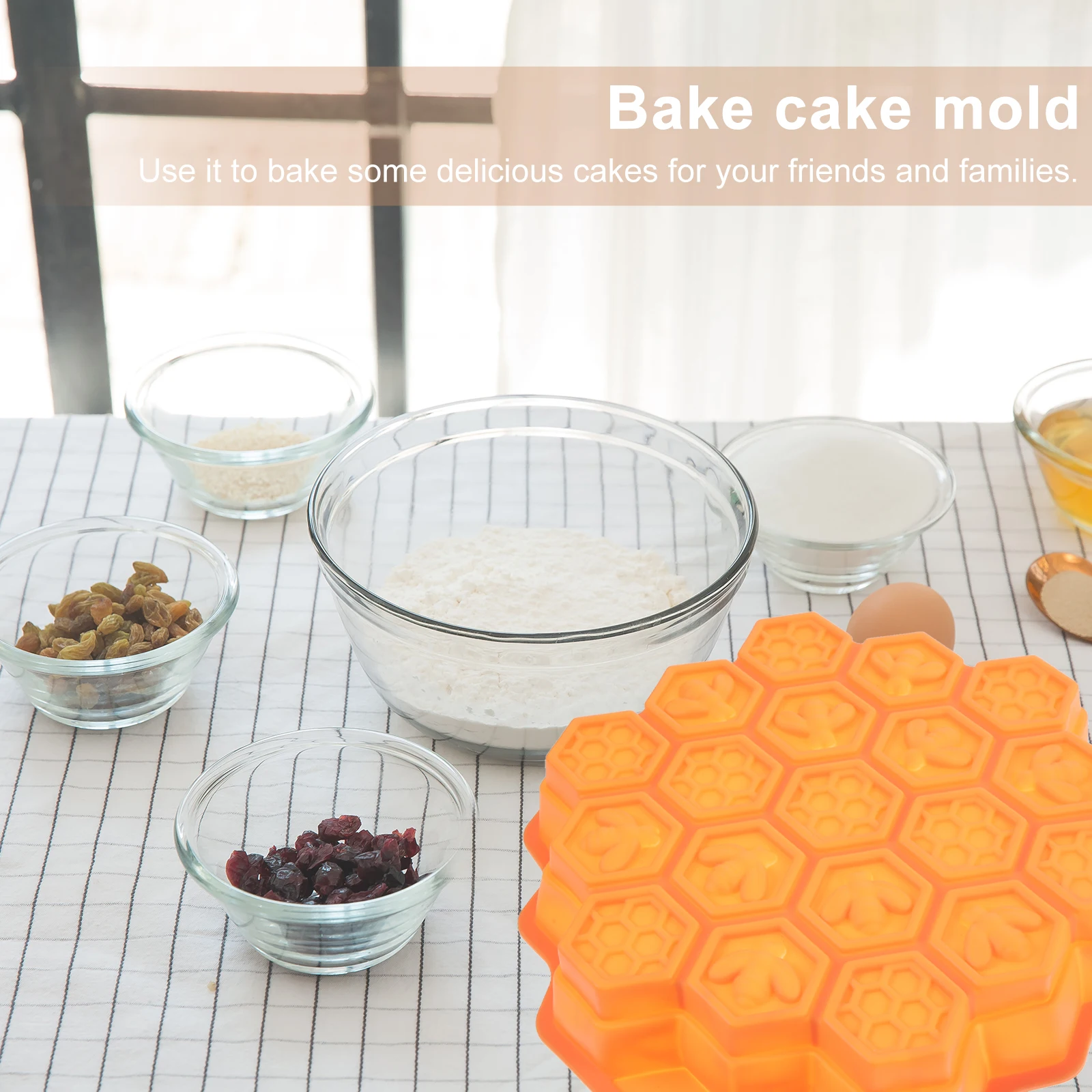 

Ice Cubes Silicone Cake Mold Cookie Molds Pastel Silica Gel Bakeware Baking Mould