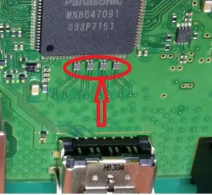Bilashmart 10  100 Playstation 3 PS3 Slim EMI Filter Choke Coil Square Filters on Motherboard Fix Part