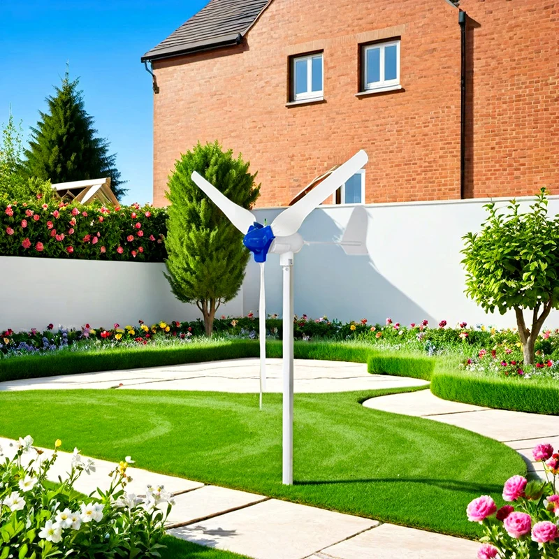 Free Energy Home Use 1kw 2kw 3kw 5kw Horizontal Axis Wind Turbine Generator