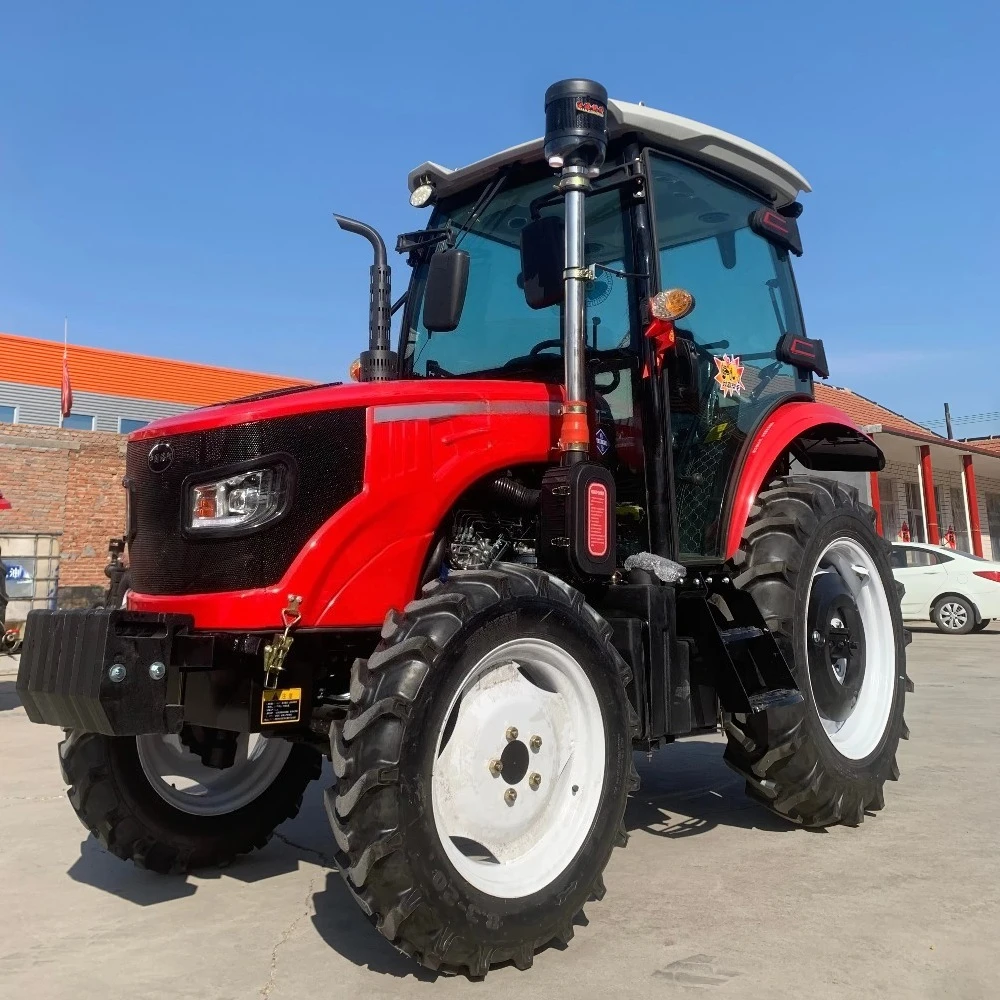 Multipurpose 4WD Agricultural Tractors with Automatic Transmission Pump & Engine50-240HP High Productivity for Farm Orchard Use