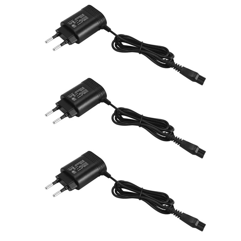

【Элегантный дизайн】3X 15 В HQ8505 для Oneblade QP6520 QP6510, бритва, зарядное устройство, адаптер питания, шнур, вилка европейского стандарта