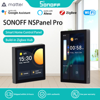 New SONOFF NSPanel Pro 120 Smart Home Control Panel Touch Screen Zigbee3.0 Gateway Voice Control Via Alexa Google Matter Ewlink