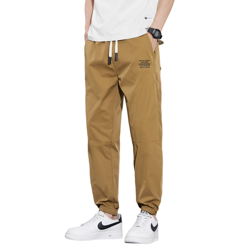 

2024 Summer Fashionable Sports Casual Pants with Elastic Waistband for Men