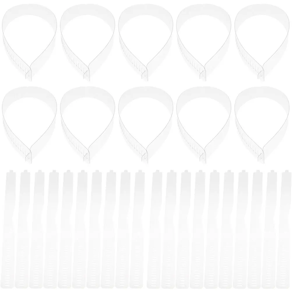 

80pcs Plastic Supplies Support Adjustable Clear Strips Shirt Collar Stays For Men Women Fixing Supplies Collar Fixing Tools