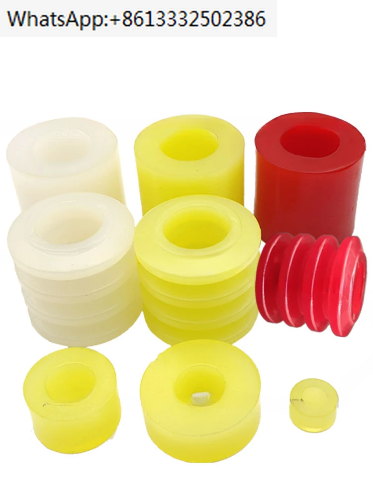 Shock-absorbing cushion tendon LT combined shock-absorbing elastic ring seal pin coupling rubber sleeve straight tube