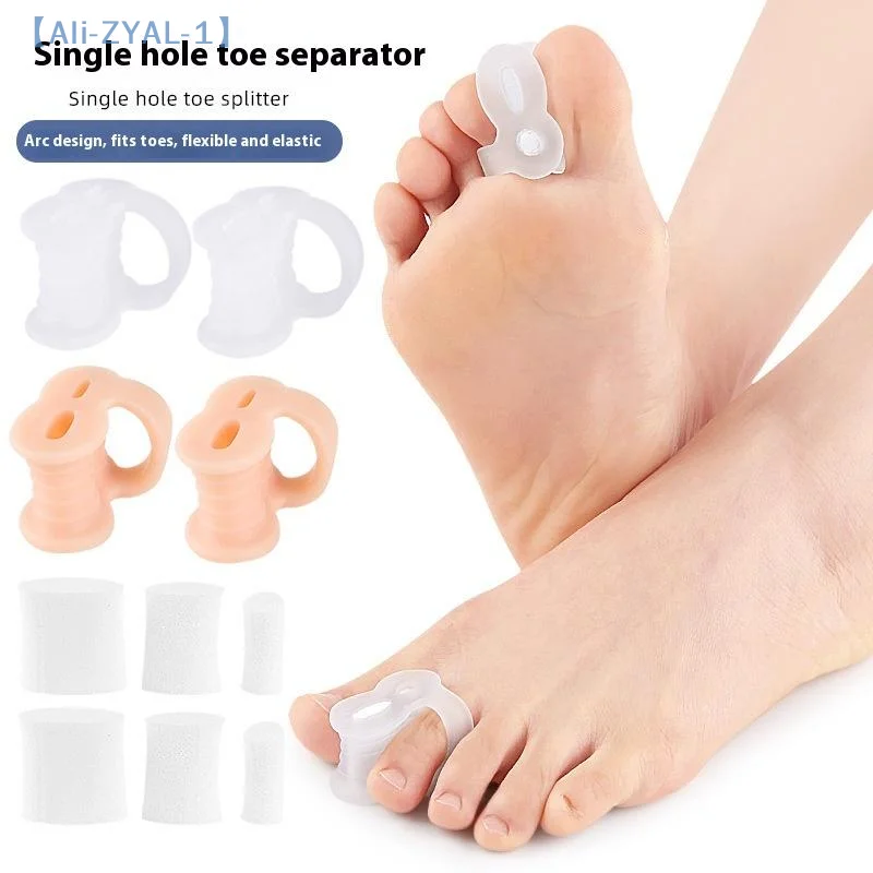 【ZYAL-1】1 Pair Toe Separator Bunion Corrector Gel Toe Spacer Toe Protector Relief Pain From Bunion Overlapping And Drifted Toe