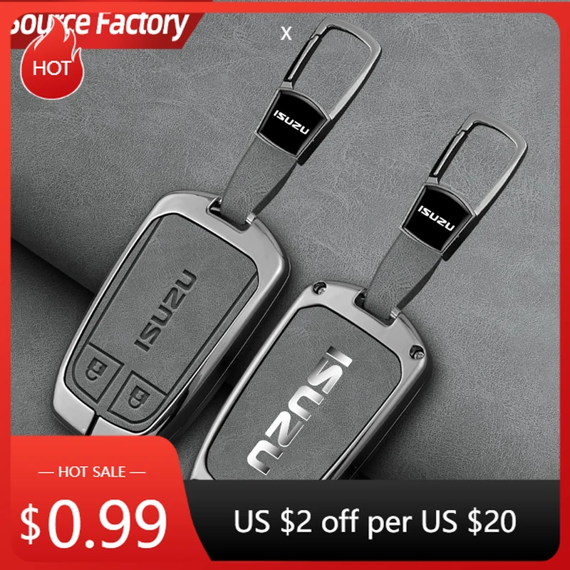 

Car Stickers Car Smart Remote Key Fob Case Cover Shell Bag For Isuzu D-MAX MUX Truck DMAX 2015 2016 2017 2018 2019 2020 Key