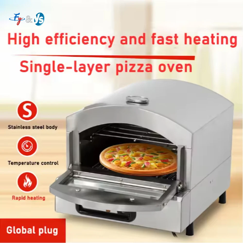 Authentic Italian Gas Pizza Oven Traditional Kiln Style Propane Pizza Maker For Backyard Camping Kitchen Home Use