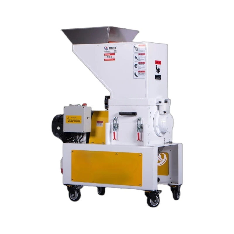 Slow speed machine edge crusher plastic crusher