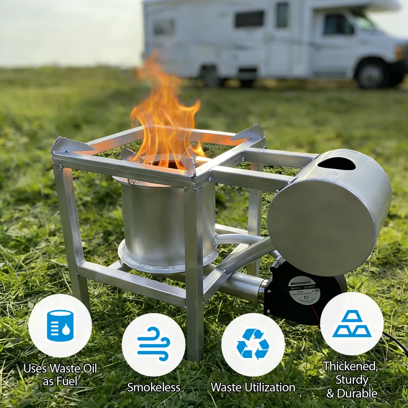 Portable Hard Titanium Steel W - огляд і ціна Cooking Outdoor Camping