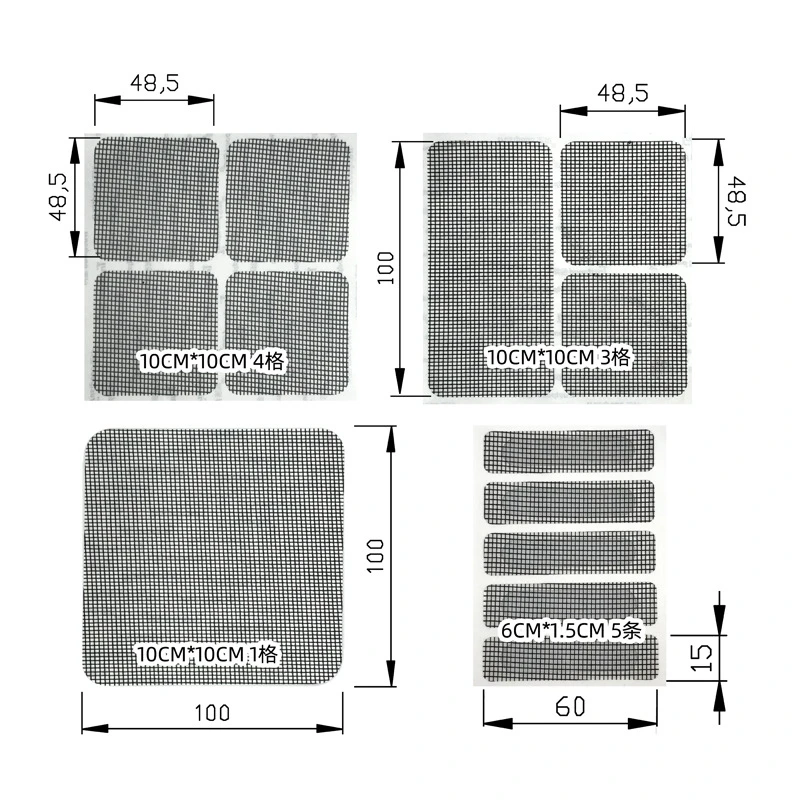Waterproof self-adhesive screen repair tape, insect-proof mesh repair, strong adhesive for dormitory door/curtain screen repair,