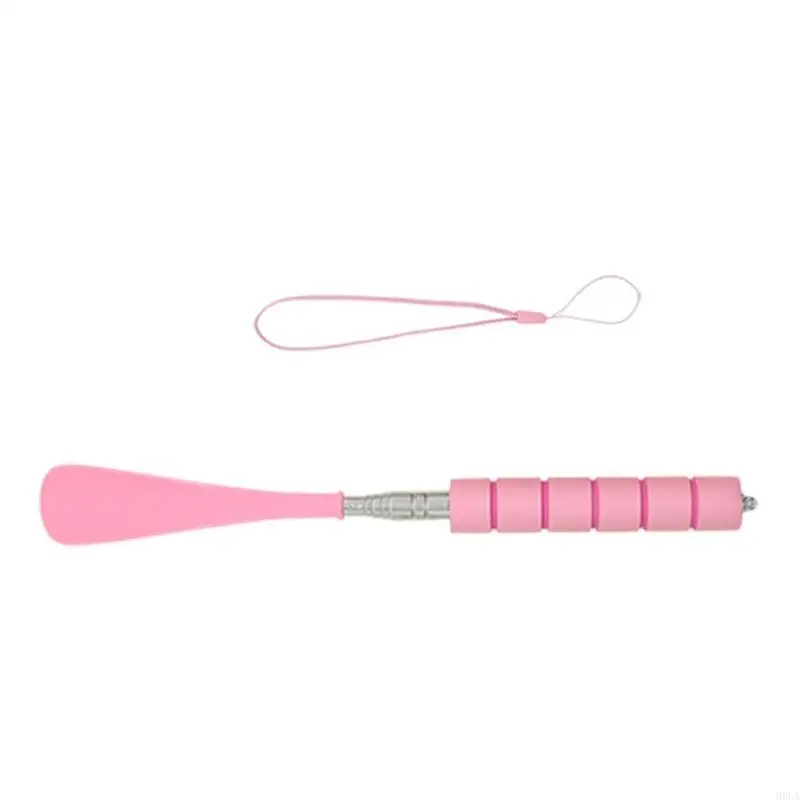 

68UA Adjustable Length Shoe Horn Stainless Steel Extendable Shoe Lift Tool Accessory