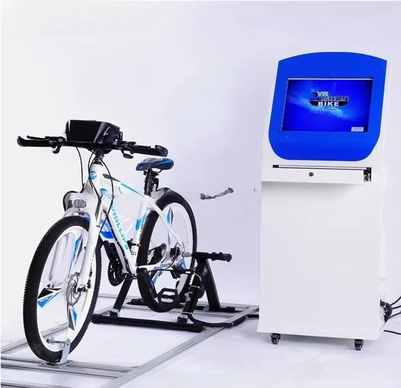Hot Sale Fashionable Indoor Sport Game 9d Virtual Reality Bicycle 9d Vr Bicycle Simulator