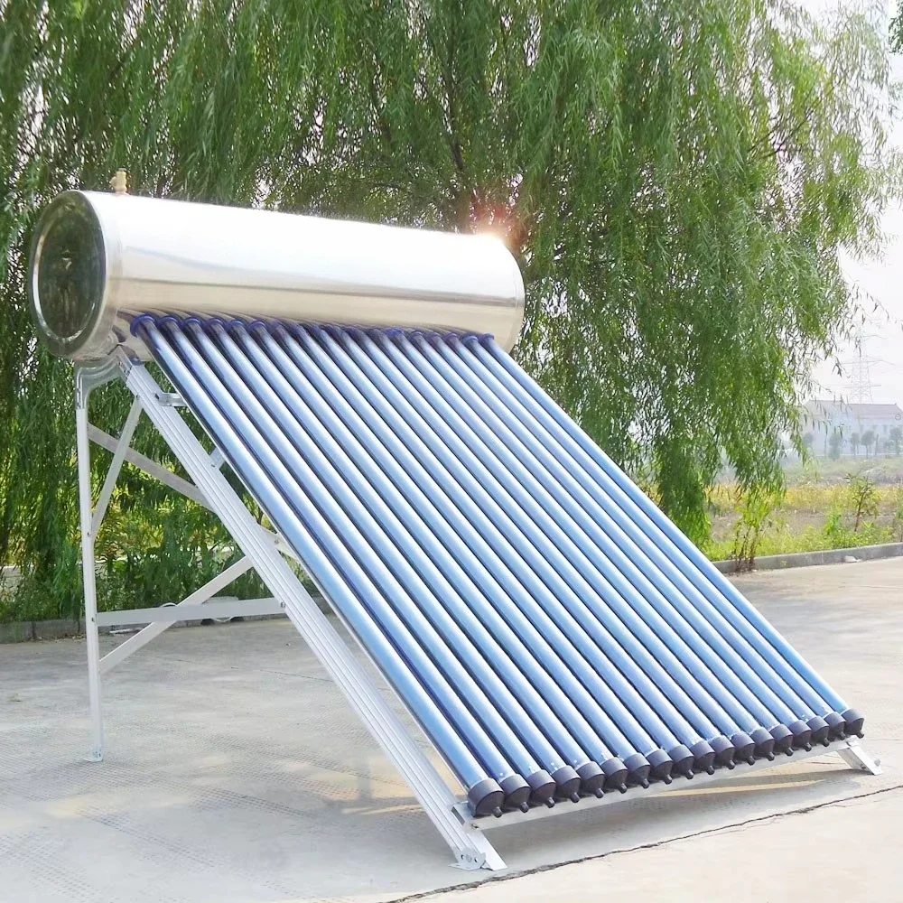 Hot Sale High-pressured Solar Water Heater With Copper Heat Pipe Vacuum Tubes