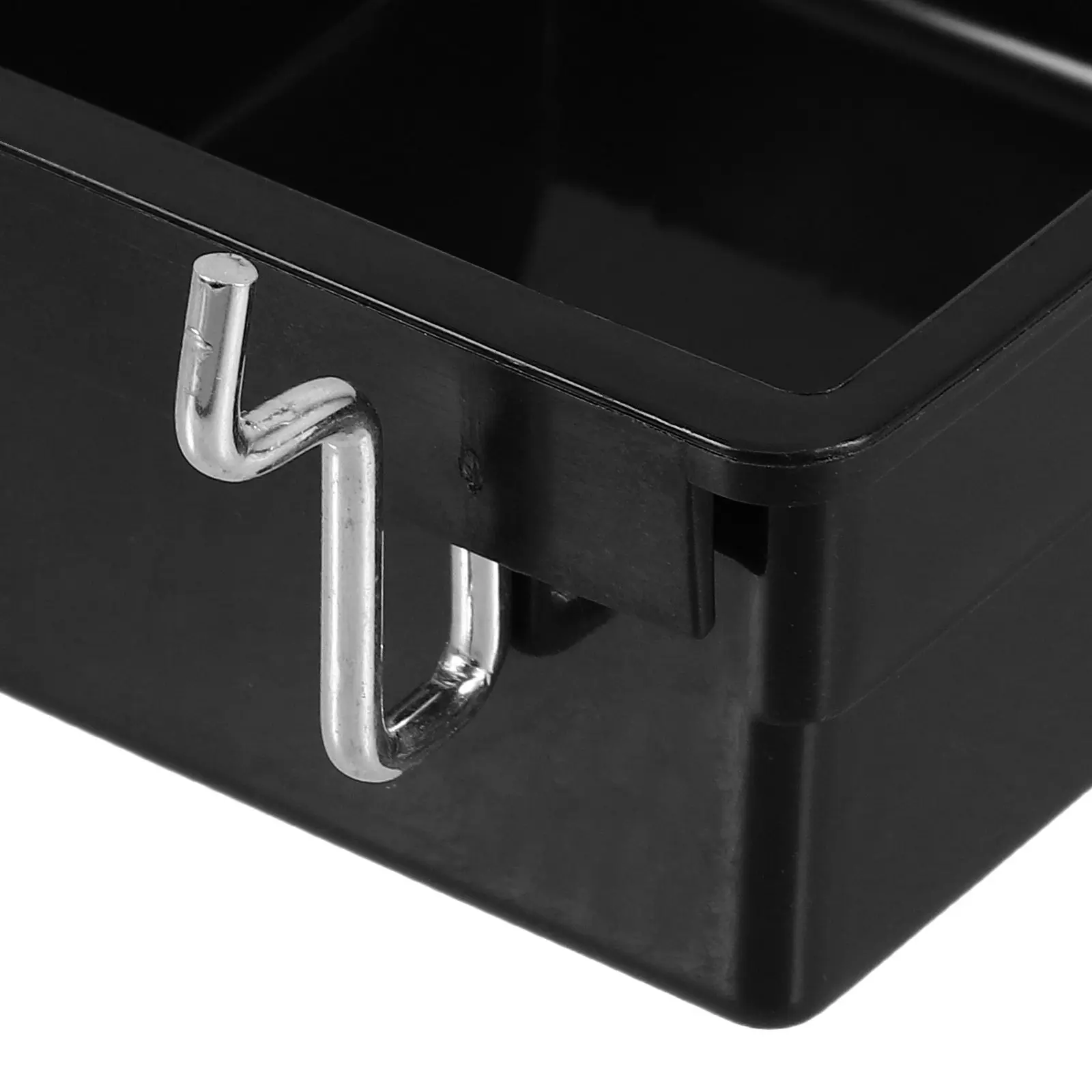 3Pcs Pegboard Organizer Storage Bins Thickened Antistatic Plastic Parts Box for Garage Workshop Office Hardware Organization