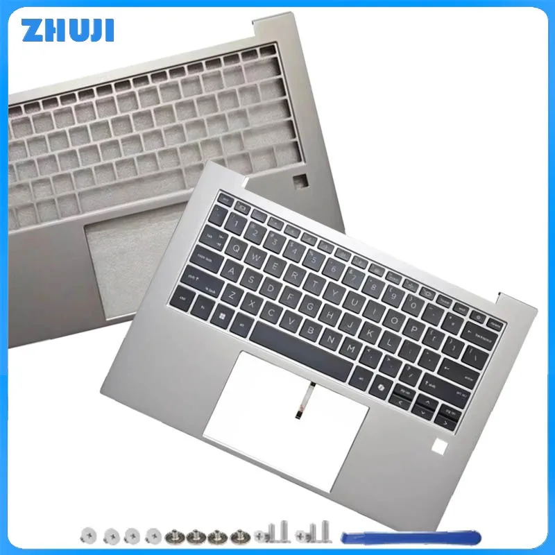 

New For Elitebook 840 G11 845 G11 Laptop Upper Palmrest Cover Host Cover US/UK/LA/FR Keyboard N95848-001 N93653-001