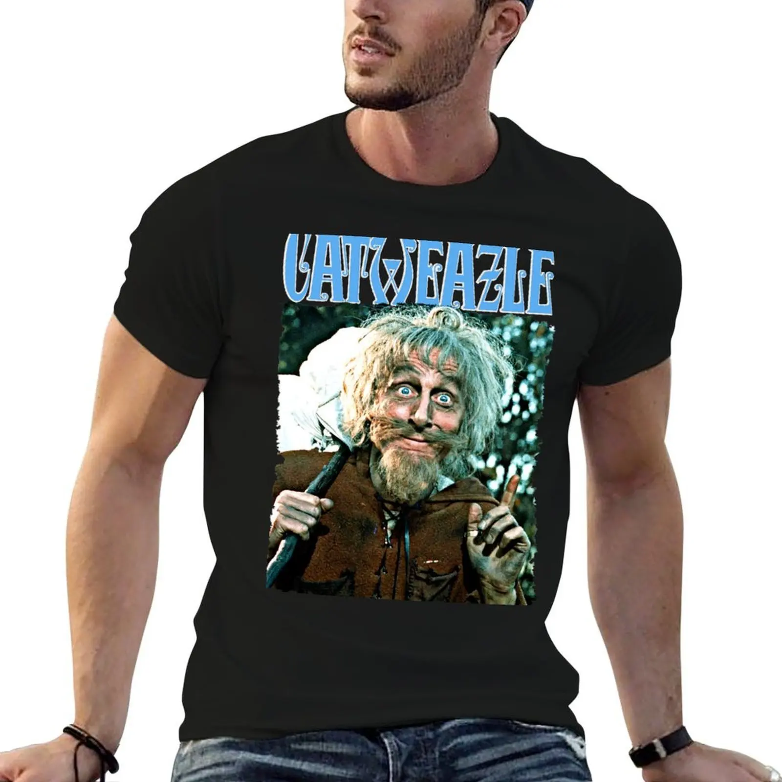 

Catweazle (Transparent) T-Shirt anime t shirts for man essential t shirt t shirts for man cotton soft T-shirt