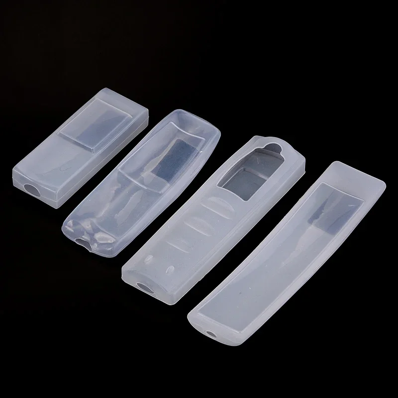 Soft Silicone Transparent Dust Protect Protective Storage Bag Air Condition Control Case TV Remote Control Cover for Samsung LG