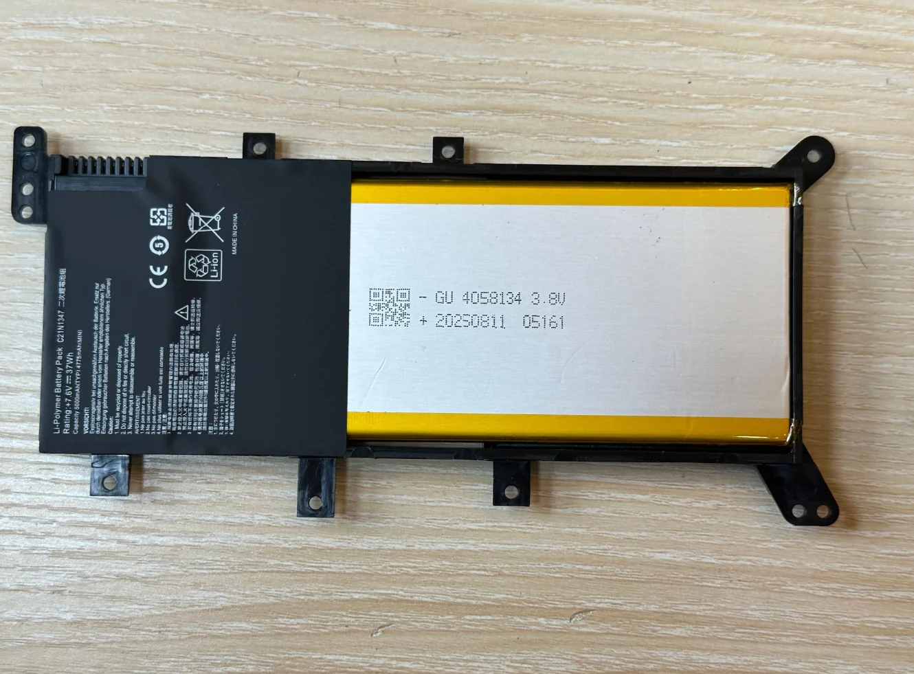 

Новый аккумулятор для ноутбука C21N1347 для ASUS X554L X555 X555L X555LA X555LD X555LN X555MA 2ICP4/63/134
