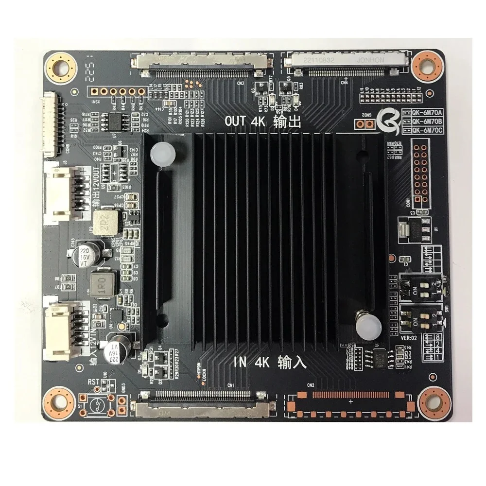 4K 60Hz to 4K 120Hz Lvds Converter Adapter Board for Image Magnification and Multi-screen On Different Panels