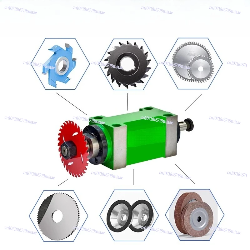 Power Head High-speed Waterproof Turning, Milling and Grinding Spindle Grinding Wheel Grinding Head Numerical Control
