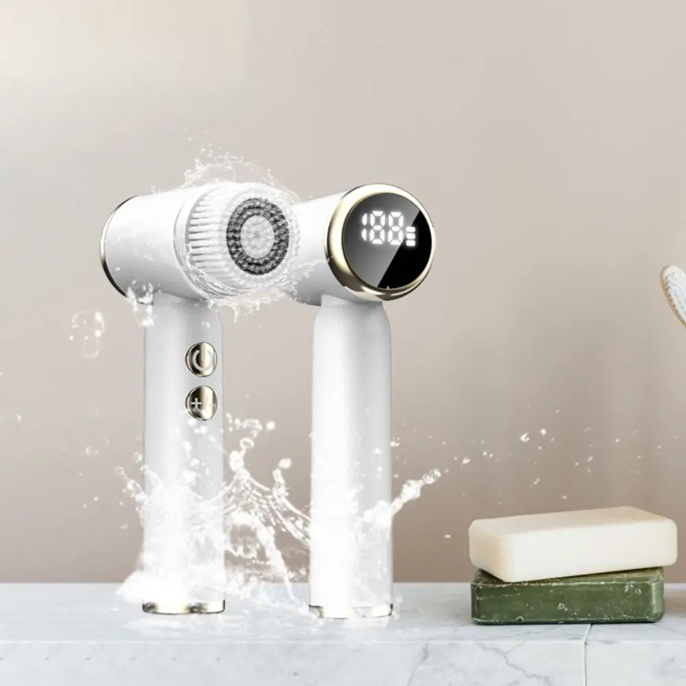 Elektryczna szczoteczka do oczyszczania twarzy 6 w 1, obrotowa 360°, wodoodporna IPX6, soniczny peeling do twarzy, usuwająca zaskórniki i trądzik