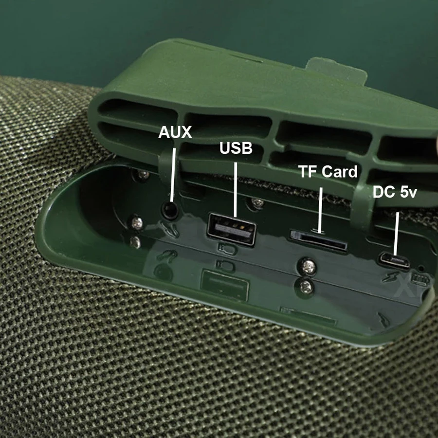 راديو محمول قوي FM لاسلكي Caixa De Som سمّاعات بلوتوث صندوق صوت الموسيقى بلوتوث لمضخم صوت عالي الطاقة بلوتوث #4
