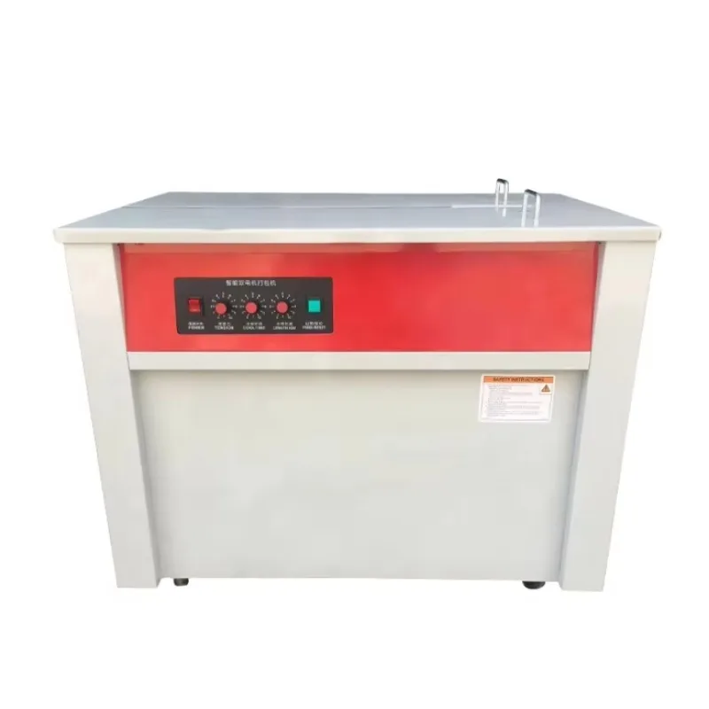 Semi Auto Strapping Machine Double Motors with Closed Body Binding PP Strapping Machine