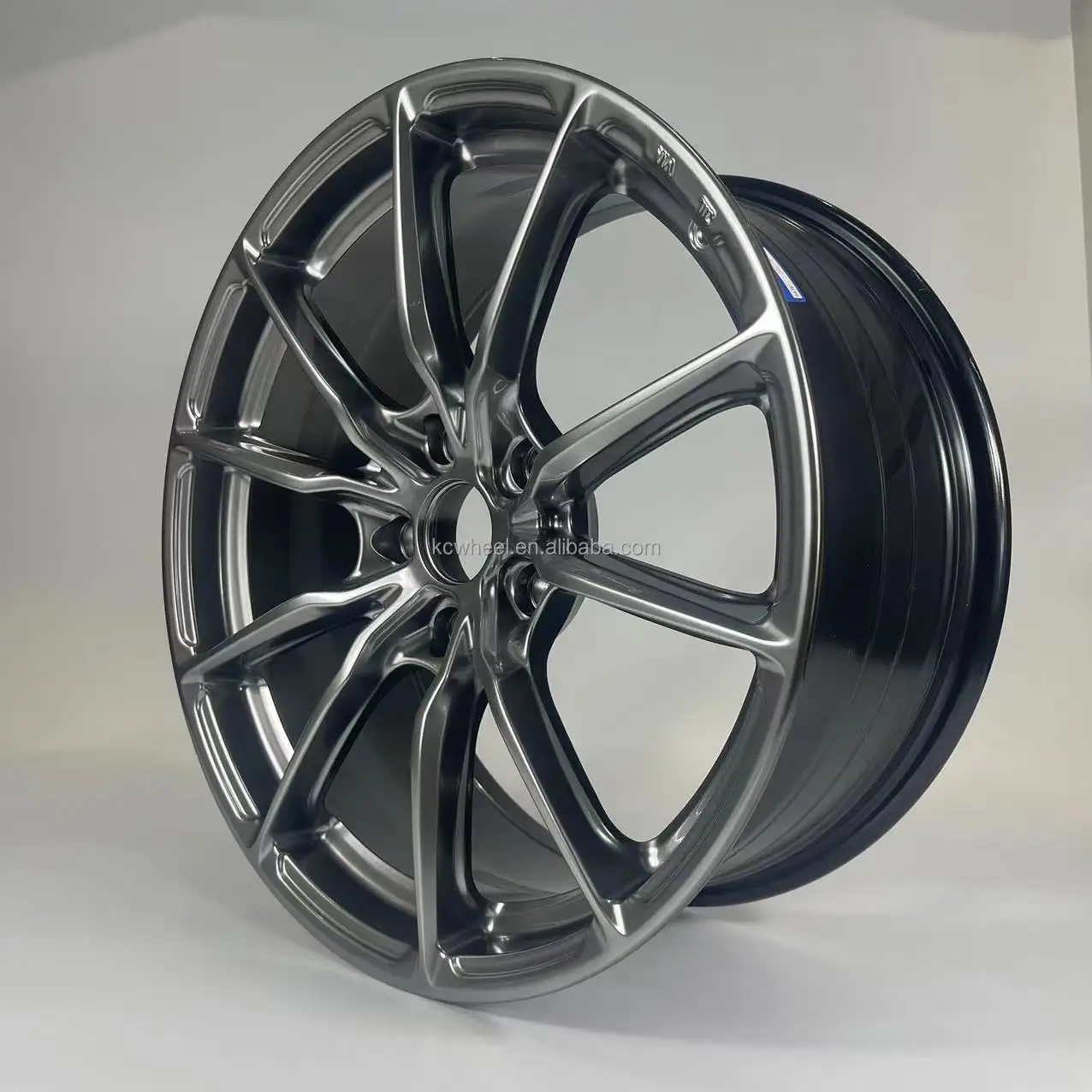 New 18-19 Inch Hyper Black Aluminum Alloy Wheels 19 Inch PCD114.3 Passenger Car Rims for Audi VW Honda 18 Inch 5X112