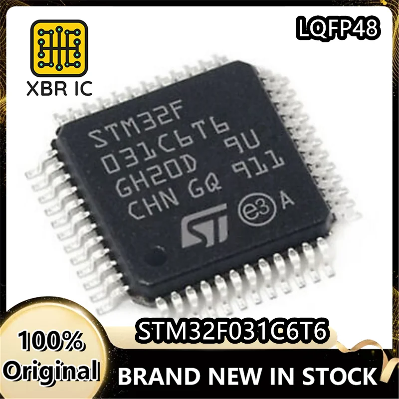 

(3/10 pieces) STM32F031C6T6 LQFP-48 microcontroller 32-bit microcontroller MCU chip IC new original authentic spot fast delivery