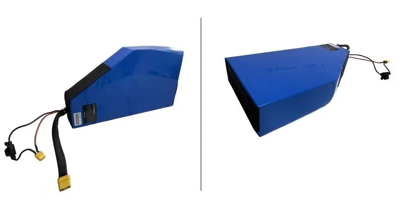 72V20Ah 80A BMS Triangle Electric Bike Lithium Battery for 72V3000W QS Motor
