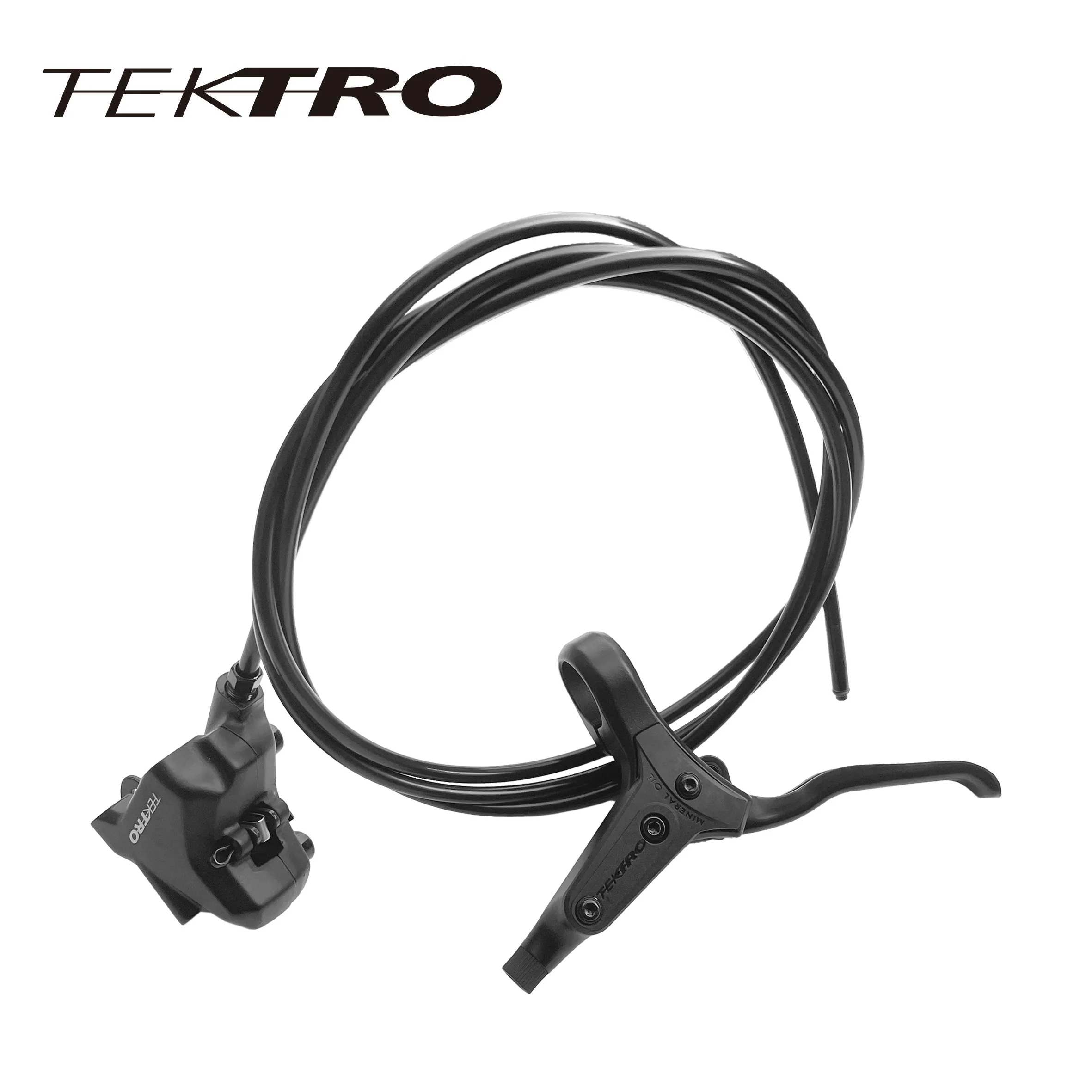 Tektro HD-R280 Highway Vehicle Hydraulic Disc Brake Bicycle Flat Plate Installation Hydraulic Brake Dual Piston oil Brake