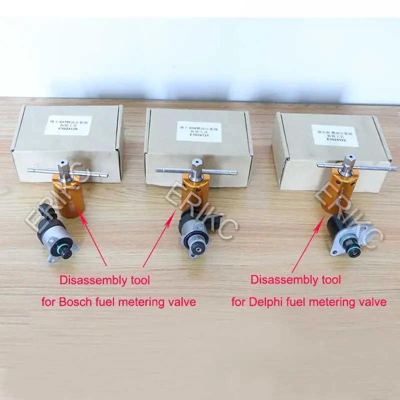 Fuel Metering Valve Unit SCV PLV PCV Fuel Metering Valves Removle Dismounting Tools for BOSCH 617 and 818 DELPHI