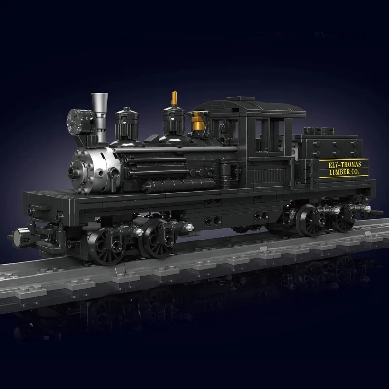 ตัวต่อ Mould King 12032 รถไฟเทคนิค ของเล่นรถจักรไอน้ำแบบเชย์บังคับวิทยุ ชุดตัวต่อประกอบรถยนต์ ของขวัญคริสต์มาสสำหรับเด็ก