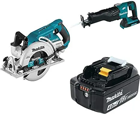 

Wholesale Makita Tool Set Electric Circular Saw DHS680 Brushless 18V DJR182 Lithium Battery Woodworking Portable Makita Saw Set