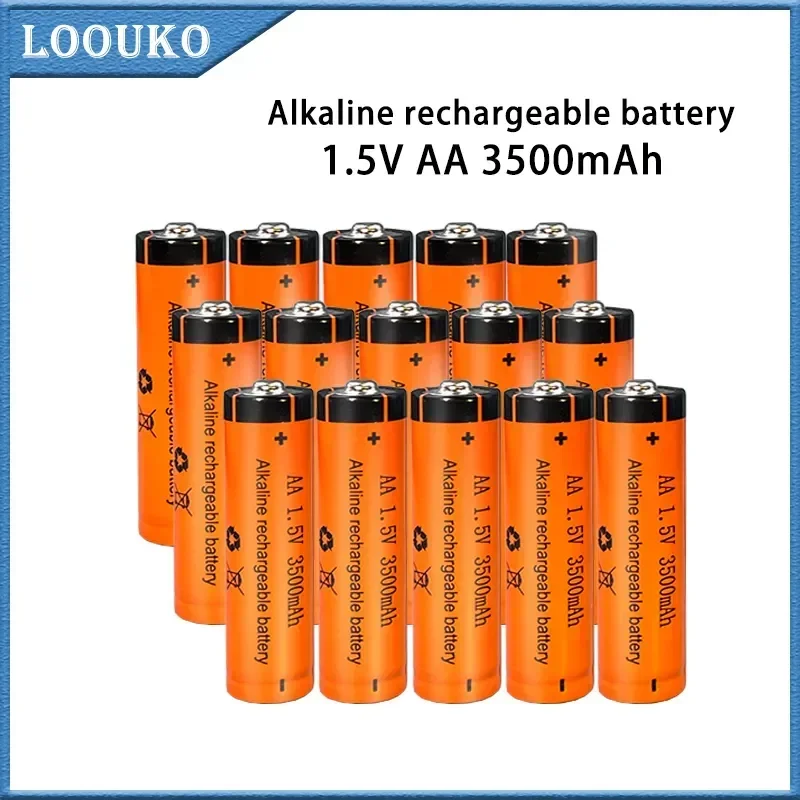 

LOvised KO AA Ate 1.5V, 3500mAh alkaline battery, suitable for flashlights, toys, clock, MP3, remote control, table lamp