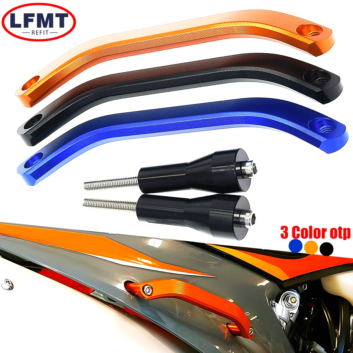 

Motorcycle CNC Aluminum Rear Passenger Grab Rail Handle for Husqvarna KTM SX SXF XC XCF XCW EXC EXCF TPI SIX DAYS 125-500