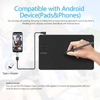 SPASEEBA T605 tablette graphique pour dessin/paiting/jeu OSU, tablette à stylet artistique Ultra mince avec stylet numérique 8192 niveaux 3