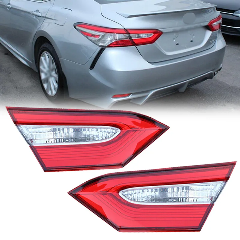 

For 2018-2020 Toyota Camry SE LE Inner Tail Lights Set Driver and Passenger Side