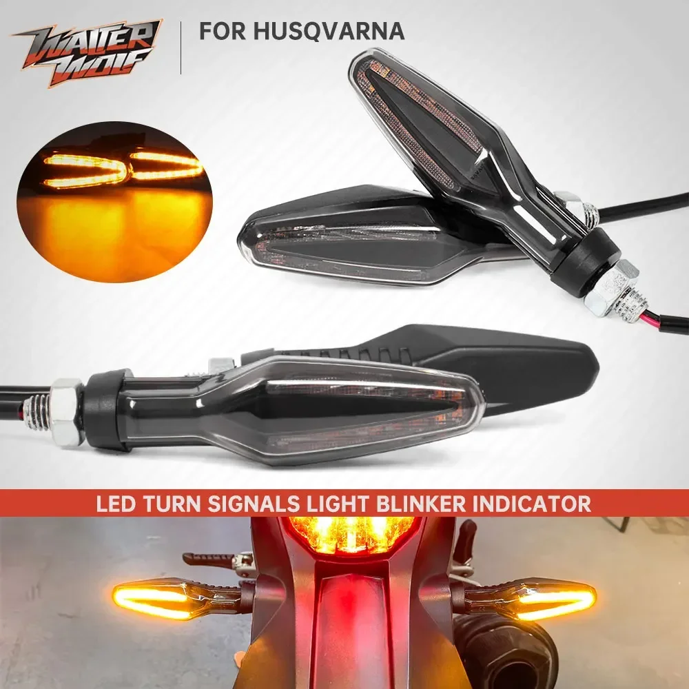 Para Husqvarna Svartpilen 401 701 luz LED de intermitente Enduro 701 Supermoto 701 Vitpilen 401/701 2016-2025 indicador intermitente