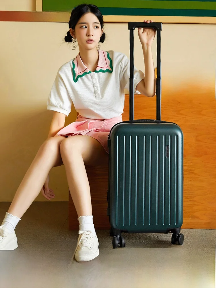 Nova Mala de Viagem 2025 com Zíper, 20 Polegadas, Grande, Impermeável e à Prova de Explosão, para Estudantes e Viagens de Negócios, Bagagem de Mão