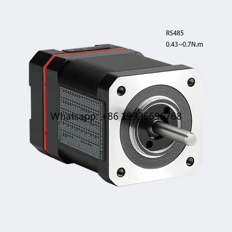 PrimoPal All-in-one Stepper Motor 42*42mm 0.43~0.7N.m 24V 36V RS485 Closed Loop Integrated NEMA17 Hybrid Stepper Motor